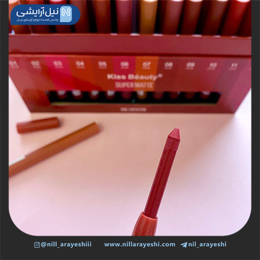 رژ لب مدادی شمعی پیچی INK CRAYON کیس بیوتی کد 35918 - 03