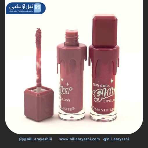 رژ لب مایع شاین دار رومانتیک مات کد Ry - 6829