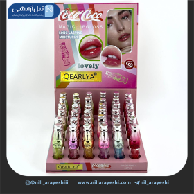 برق لب حرارتی شاین دار نوشابه ای کرلیا کد qe7202 - a