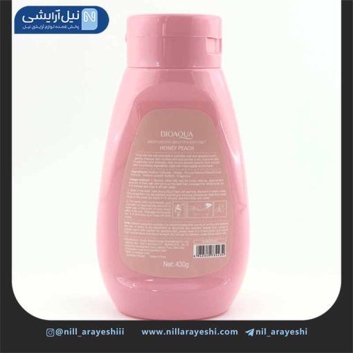 نمک بدن هلو بیوآکوا 430 گرم کد bqy34434