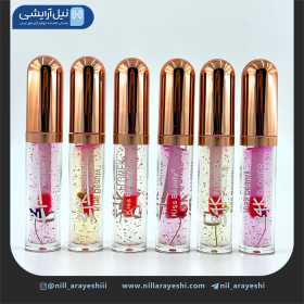 برق لب حرارتی گلدار طلا 24k کیس بیوتی کد 7744