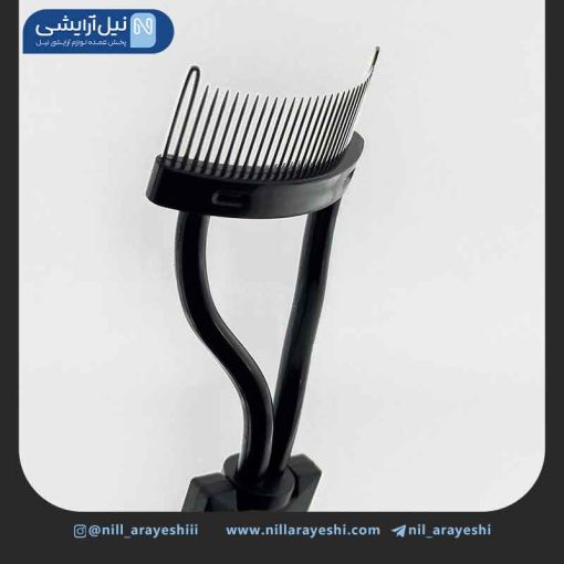 شانه مژه فلزی طرح فرمژه روبی گرل کد rg - 001