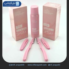 اسپری نمایان کننده مو به همراه چهار تیغ اصلاح وایلست