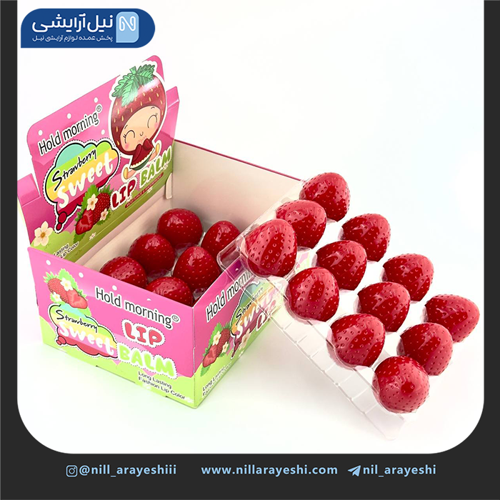 بالم لب توت فرنگی هولد مورنینگ کد HB5192