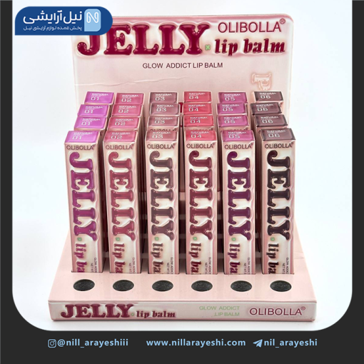 رژ لب خیس ( بالم لب ) پیچی براش دار اولی بولا کد LA – L173