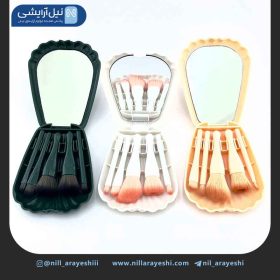 ست براش پنج تیکه آیینه دار صدفی