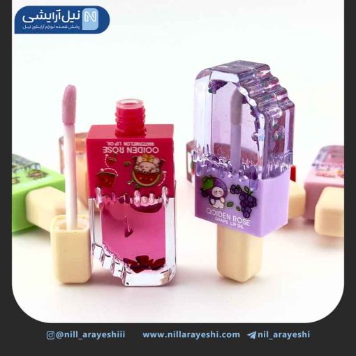 برق لب میوه ای بستنی چوبی کیودن رز کد 5950