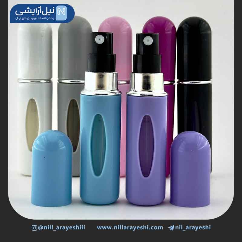 اتومایزر ( شیشه دکانت اتومات ) ادکلن و‌ عطر 5 میل ( کوچک )