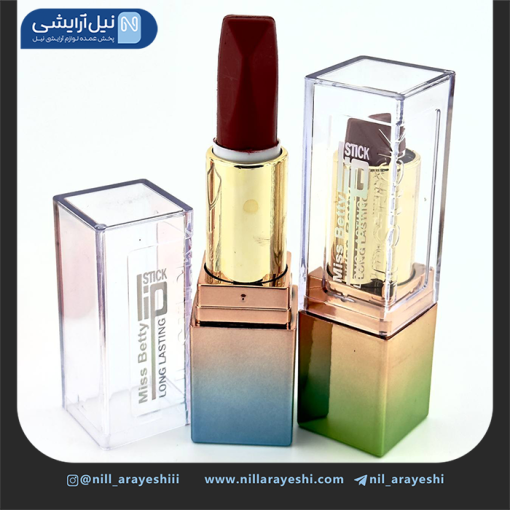 رژ لب جامد دو رنگ میس بتی کد k3609