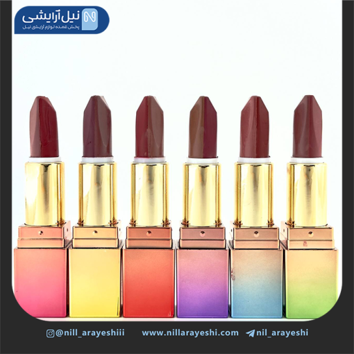 رژ لب جامد دو رنگ میس بتی کد k3609