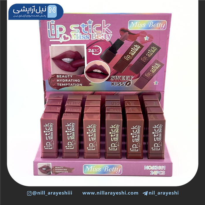 رژ لب جامد میس بتی کد k3661