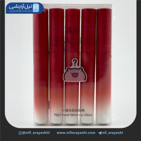 پک رژ لب مایع لیادو طرح خوک پنج عددی