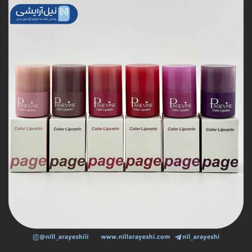 رژ خیس مایع پیچی پیجوان کد p0306