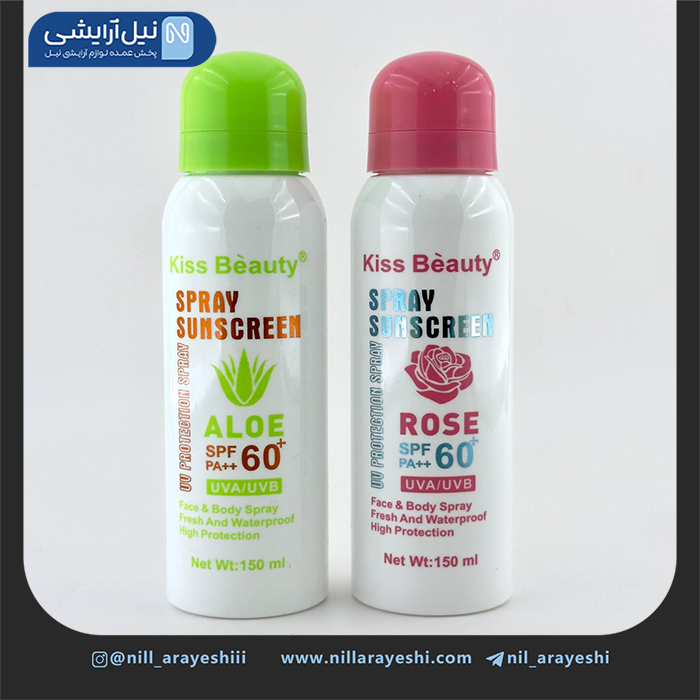 اسپری ضد آفتاب کیس بیوتی spf60 کد 2457
