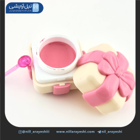 رژ لب جامد مکعبی طرح کادو رومانتیک رین کد R2318