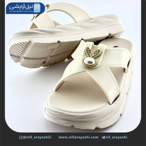 صندل سیلیکونی طرح خرگوش مروارید دار ( ساده )