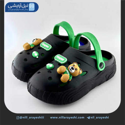 صندل کراکس طرح میکس خرسی + happy