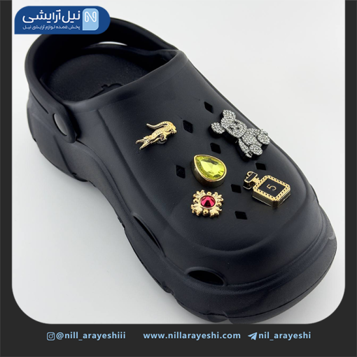 صندل کراکس طرح میکس خرسی نگین دار