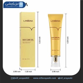 ژل کرم تخصصی رفع جای جوش و اسکار لانبنا ( بدون جعبه )