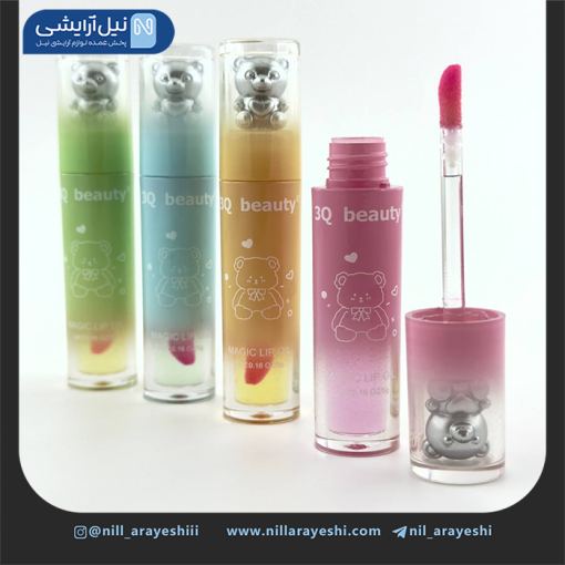 برق لب حرارتی پوکه رنگی خرسی تری کیو بیوتی کد ol - 046