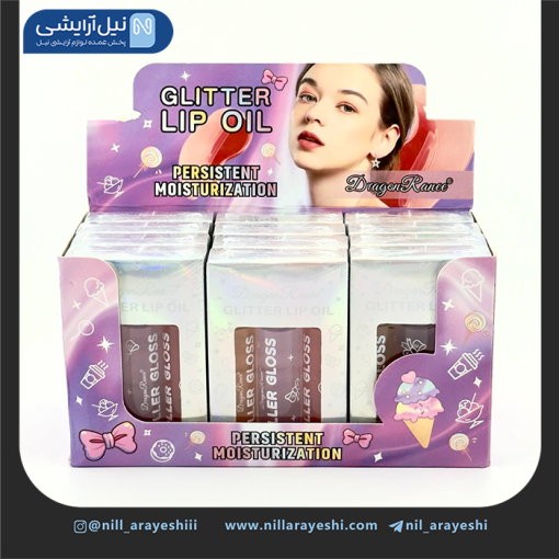 پک برق لب رولی شاین دار دراگون رانی سه عددی کد Dr6005