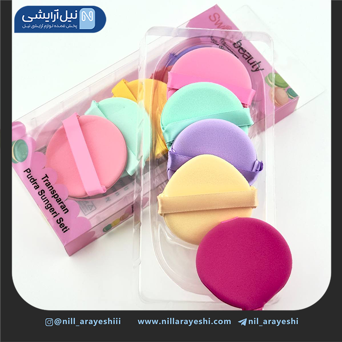 پک پد آرایشی سوییت بیوتی پنج عددی کد Fp - 3237