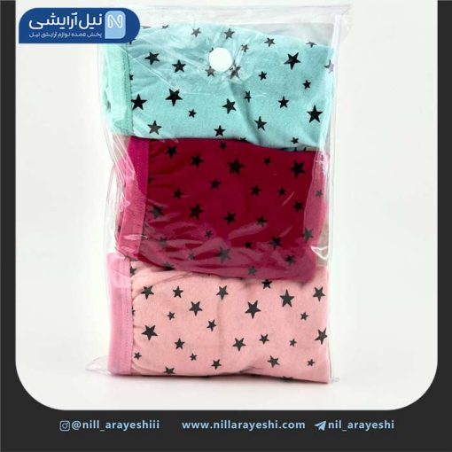 پک شورت نخ پنبه فانتزی الانو سه عددی ( XXXL )