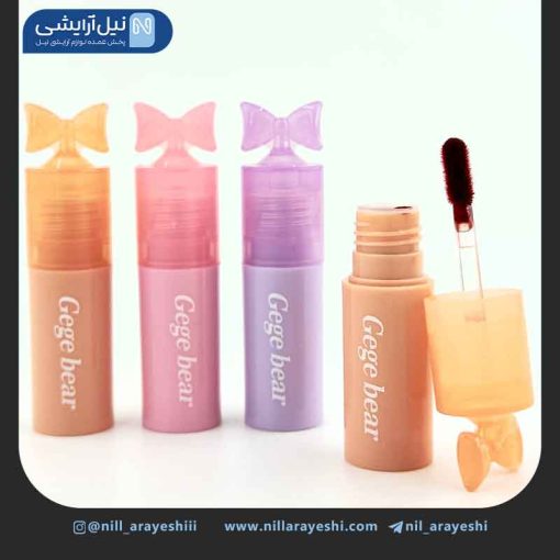 رژ لب خیس درب پاپیونی گگ بیر کد gx1127 ( بدون جعبه )