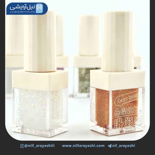سایه چشم مایع گلیتری پوکه شفاف گگ بیر ( بدون جعبه )