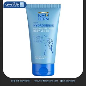 لوسیون بدن تیوپی هیالورونیک اسید هیدروسنس نئودرم 150 میل