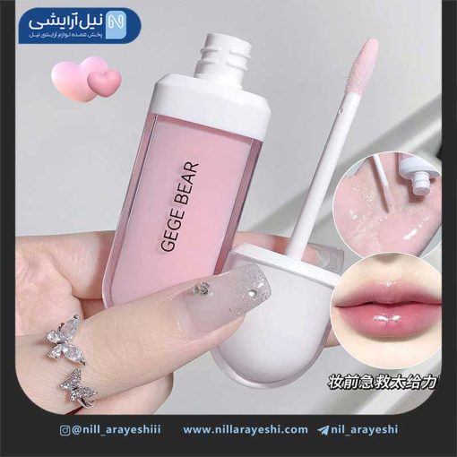 لیپ گلاس شاین دار طرح کیکو گگ بیر ( بدون جعبه )