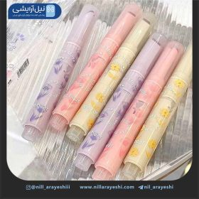 لیپ گلاس ( لیپ پلامپر ) خودکاری قلبی طرح گل گگ بیر ( بدون جعبه )