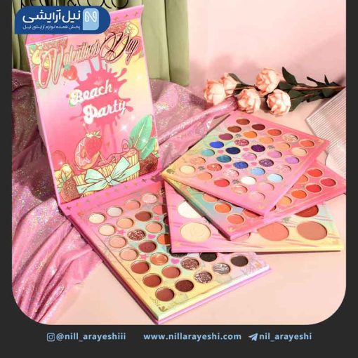 پالت چند کاره 117 رنگ کوین اند کوکو کد kc223359