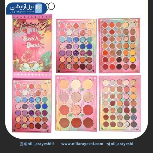پالت چند کاره 117 رنگ کوین اند کوکو کد kc223359