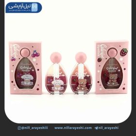 پالت رژ لب خیس شش رنگ خرسی دراگون رانی کد dr177