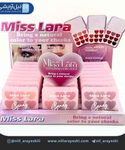 رژ پالتی نه رنگ میس لارا کد ms -398