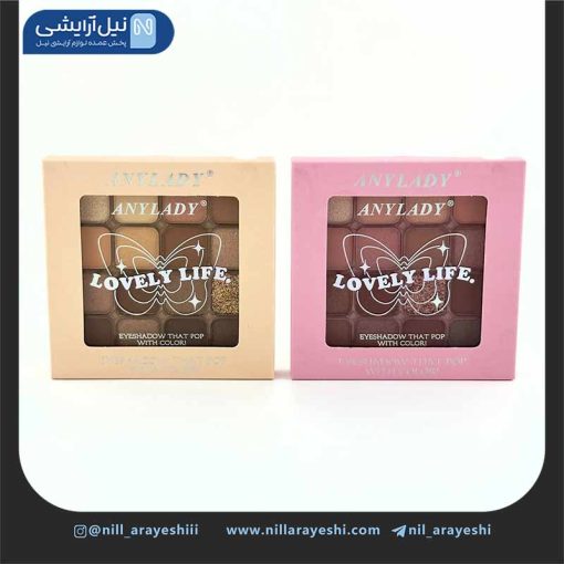 پالت سایه شانزده رنگ آنی لیدی کد 8418