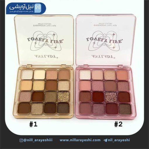 پالت سایه شانزده رنگ آنی لیدی کد 8418