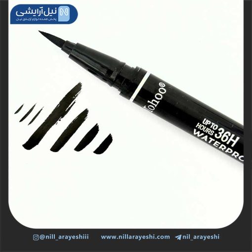 خط چشم ماژیکی قلمی 36 ساعته دورهو کد Zy23011s