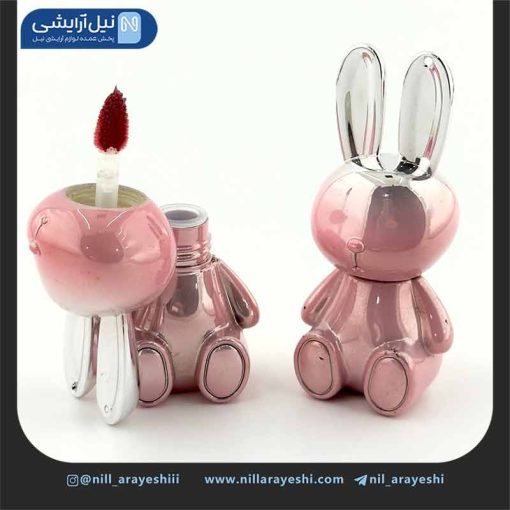 رژ لب مایع خرگوشی گوش نقره ای گگ بیر کد gx1229 ( بدون جعبه )