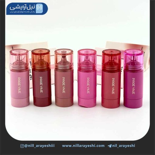 رژگونه مایع دکمه ای پیج وین کد Po214