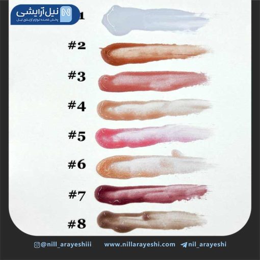 لیپ گلاس شاین دار ژولیوس بیوتی کد Jl6198