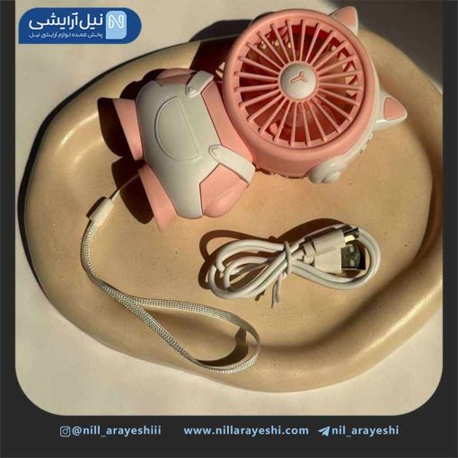 مینی فن طرح گربه شارژی کد Hd6630