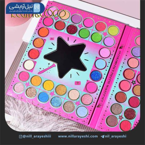 پالت سایه کتابی 69 رنگ کوین اند کوکو کد kc233259
