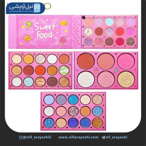 پالت چند کاره 31 رنگ طرح بستنی کوین اند کوکو کد kc234387