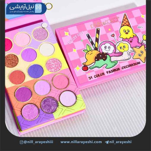 پالت چند کاره 31 رنگ طرح بستنی کوین اند کوکو کد kc234387