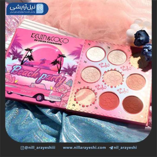پالت چند کاره ورقی 69 رنگ کوین اند کوکو کد kc223267