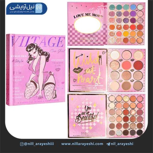 پالت چند کاره ورقی 72 رنگ کوین اند کوکو کد kc223335