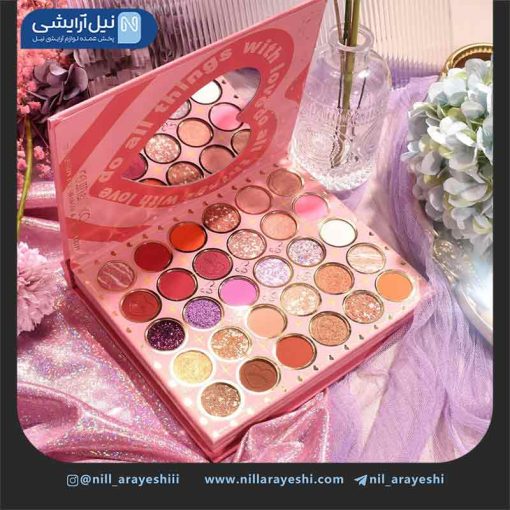 پالت چند کاره ورقی 72 رنگ کوین اند کوکو کد kc233328