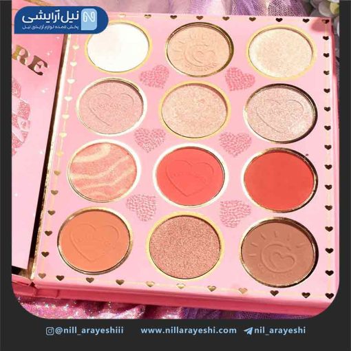 پالت چند کاره ورقی 72 رنگ کوین اند کوکو کد kc233328